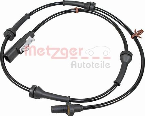 Metzger 09001094 - Датчик ABS, частота обертання колеса autocars.com.ua