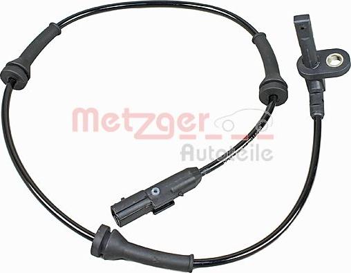 Metzger 09001108 - Датчик ABS, частота обертання колеса autocars.com.ua