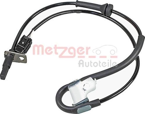 Metzger 09001112 - Датчик ABS, частота обертання колеса autocars.com.ua