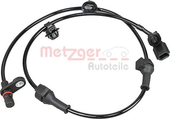 Metzger 09001122 - Датчик ABS, частота обертання колеса autocars.com.ua