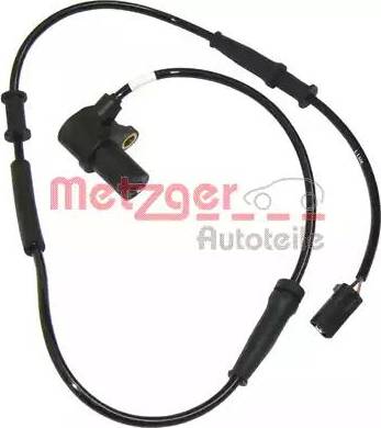 Metzger 0900118 - Датчик ABS, частота вращения колеса autodnr.net