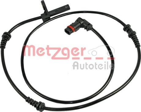 Metzger 0900129 - Датчик ABS, частота вращения колеса avtokuzovplus.com.ua