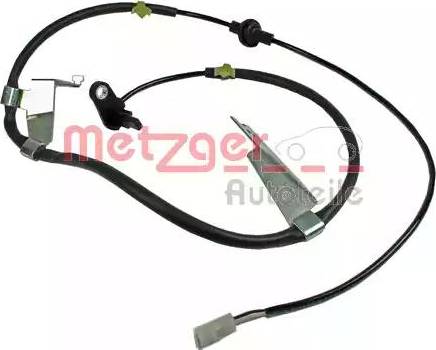 Metzger 0900133 - Датчик ABS, частота обертання колеса autocars.com.ua