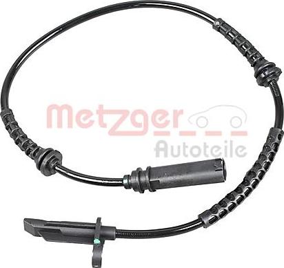 Metzger 09001363 - Датчик ABS, частота обертання колеса autocars.com.ua