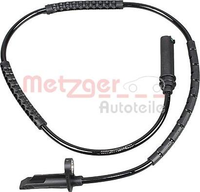 Metzger 09001364 - Датчик ABS, частота обертання колеса autocars.com.ua
