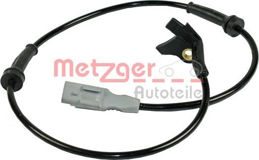 Metzger 0900137 - Датчик ABS, частота вращения колеса autodnr.net