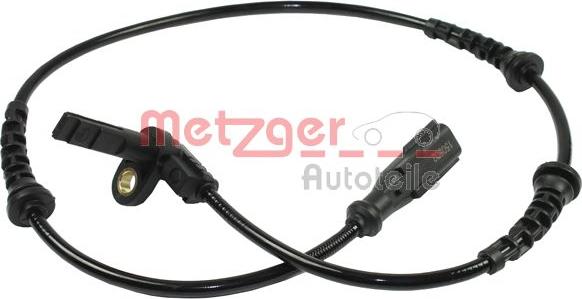 Metzger 0900138 - Датчик ABS, частота обертання колеса autocars.com.ua