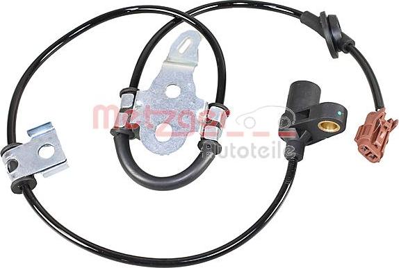 Metzger 09001410 - Датчик ABS, частота обертання колеса autocars.com.ua