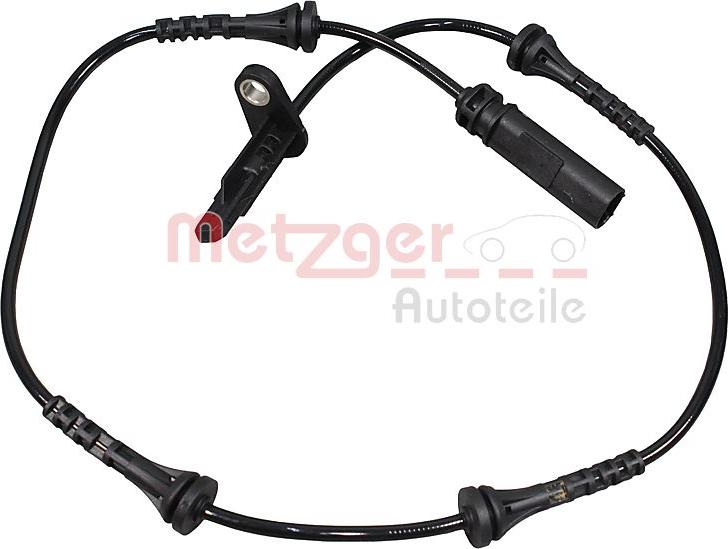 Metzger 09001499 - Датчик ABS, частота обертання колеса autocars.com.ua