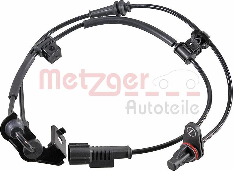 Metzger 09001503 - Датчик ABS, частота вращения колеса avtokuzovplus.com.ua