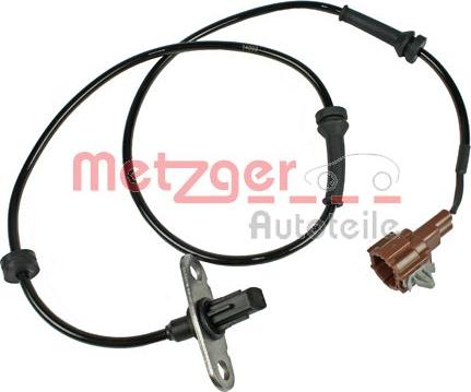 Metzger 0900150 - Датчик ABS, частота вращения колеса autodnr.net