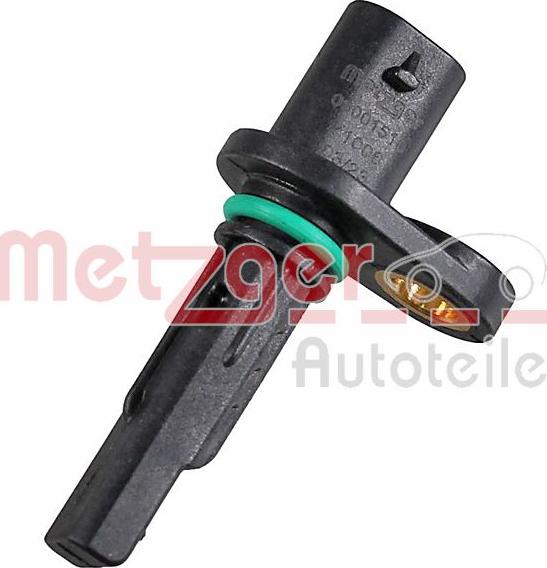 Metzger 09001510 - Датчик ABS, частота вращения колеса avtokuzovplus.com.ua