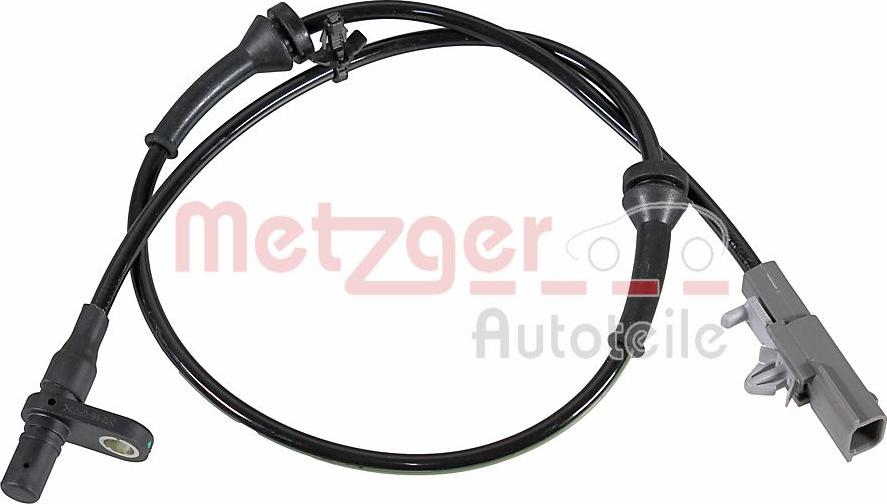 Metzger 09001519 - Датчик ABS, частота обертання колеса autocars.com.ua