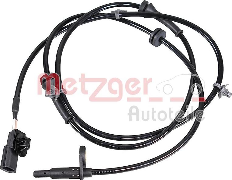 Metzger 09001527 - Датчик ABS, частота обертання колеса autocars.com.ua