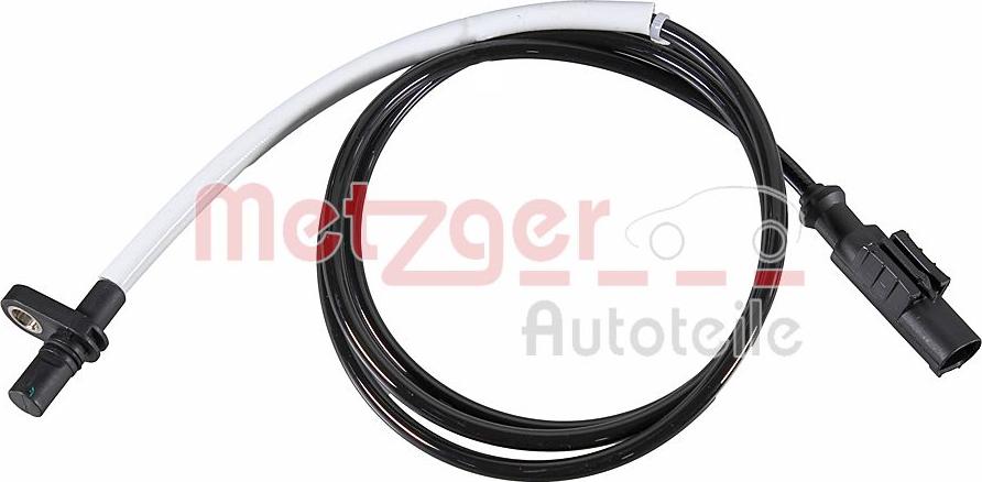 Metzger 09001528 - Датчик ABS, частота обертання колеса autocars.com.ua
