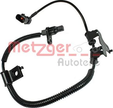 Metzger 0900153 - Датчик ABS, частота обертання колеса autocars.com.ua