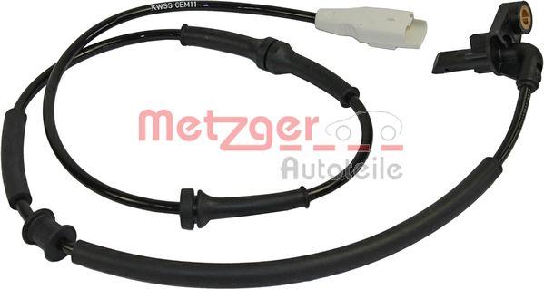 Metzger 09001542 - Датчик ABS, частота обертання колеса autocars.com.ua