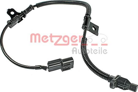 Metzger 0900154 - Датчик ABS, частота обертання колеса autocars.com.ua