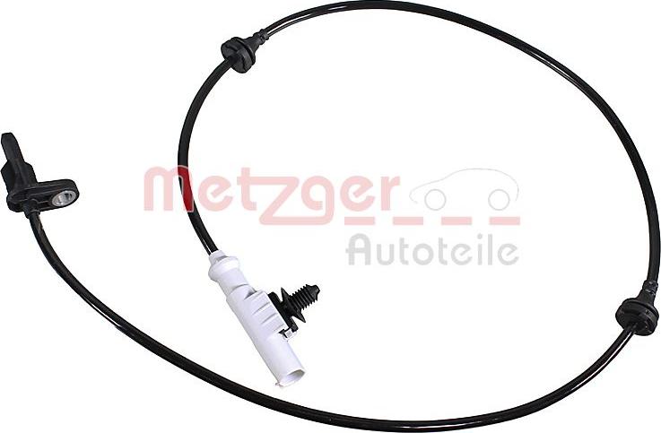 Metzger 09001567 - Датчик ABS, частота обертання колеса autocars.com.ua