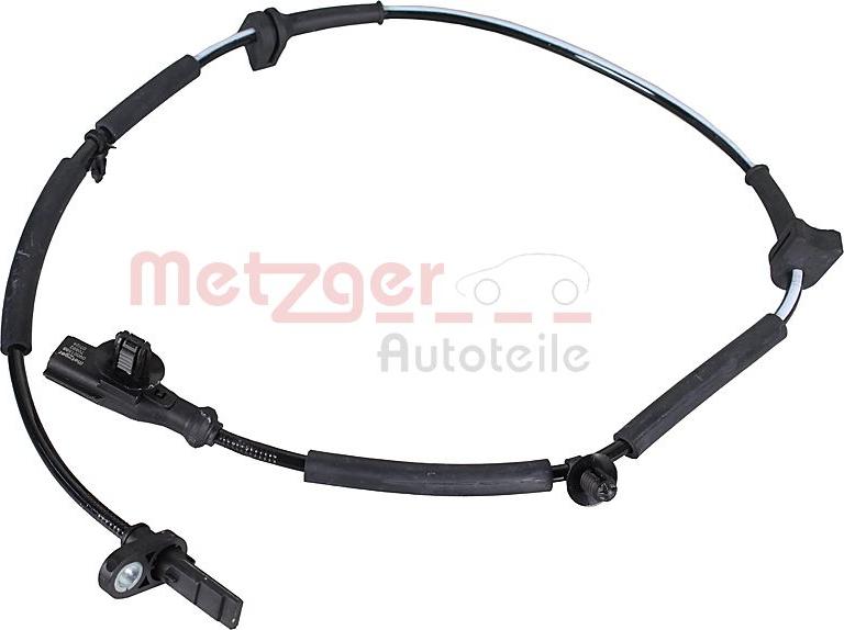 Metzger 09001588 - Датчик ABS, частота обертання колеса autocars.com.ua