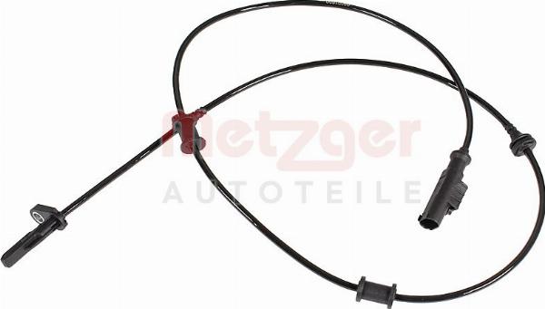 Metzger 09001600 - Датчик ABS, частота обертання колеса autocars.com.ua