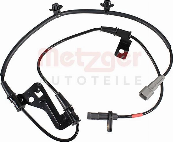 Metzger 09001616 - Датчик ABS, частота обертання колеса autocars.com.ua