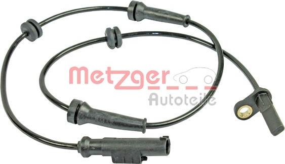 Metzger 0900201 - Датчик ABS, частота обертання колеса autocars.com.ua