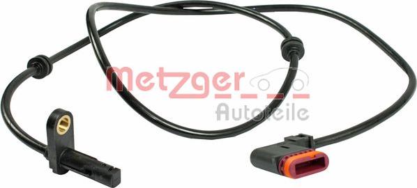 Metzger 0900217 - Датчик ABS, частота вращения колеса autodnr.net