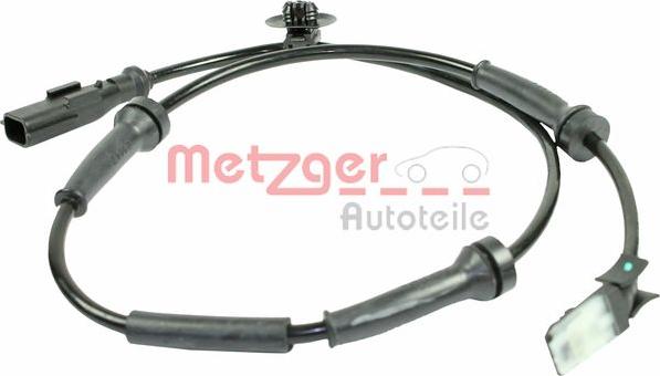 Metzger 0900220 - Датчик ABS, частота обертання колеса autocars.com.ua