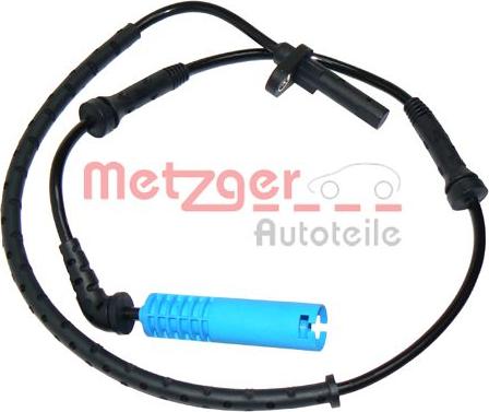Metzger 0900271 - Датчик ABS, частота вращения колеса autodnr.net