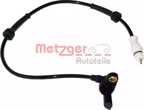 Metzger 0900275 - Датчик ABS, частота обертання колеса autocars.com.ua