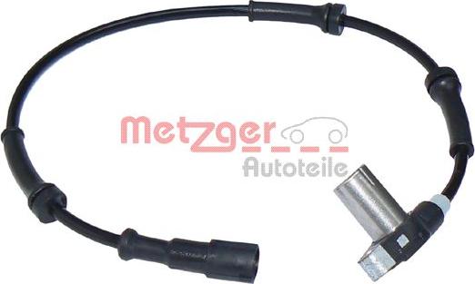 Metzger 0900280 - Датчик ABS, частота обертання колеса autocars.com.ua