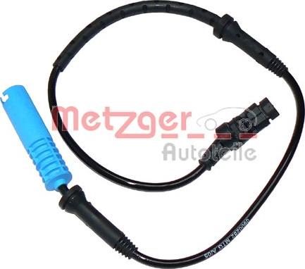 Metzger 0900282 - Датчик ABS, частота вращения колеса autodnr.net