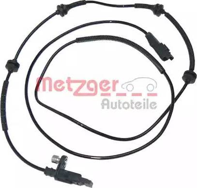 Metzger 0900294 - Датчик ABS, частота обертання колеса autocars.com.ua