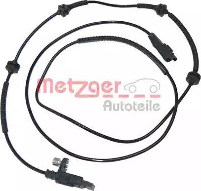 Metzger 0900294 - Датчик ABS, частота вращения колеса avtokuzovplus.com.ua