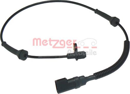 Metzger 0900301 - Датчик ABS, частота вращения колеса avtokuzovplus.com.ua