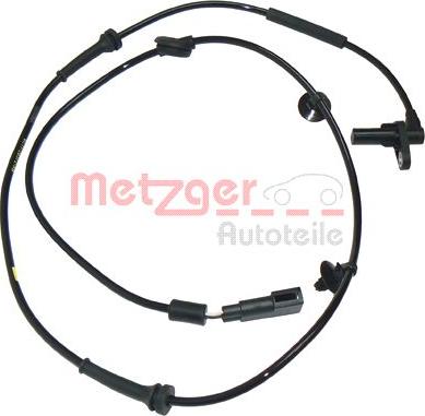 Metzger 0900305 - Датчик ABS, частота вращения колеса autodnr.net