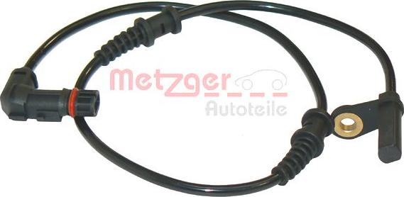 Metzger 0900308 - Датчик ABS, частота вращения колеса autodnr.net