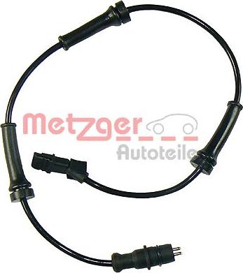 Metzger 0900313 - Датчик ABS, частота обертання колеса autocars.com.ua