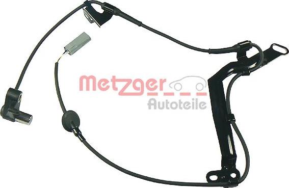 Metzger 0900320 - Датчик ABS, частота вращения колеса autodnr.net