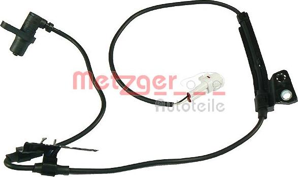 Metzger 0900326 - Датчик ABS, частота обертання колеса autocars.com.ua