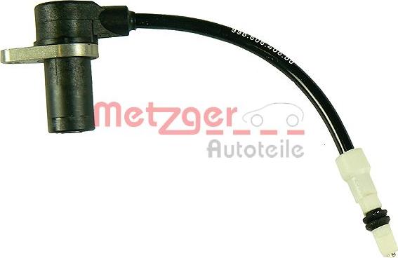 Metzger 0900366 - Датчик ABS, частота обертання колеса autocars.com.ua