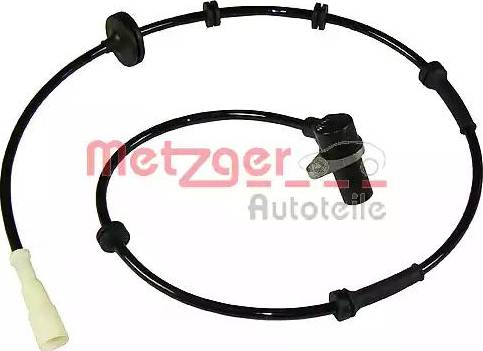 Metzger 0900367 - Датчик ABS, частота обертання колеса autocars.com.ua