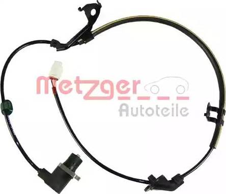 Metzger 0900378 - Датчик ABS, частота обертання колеса autocars.com.ua