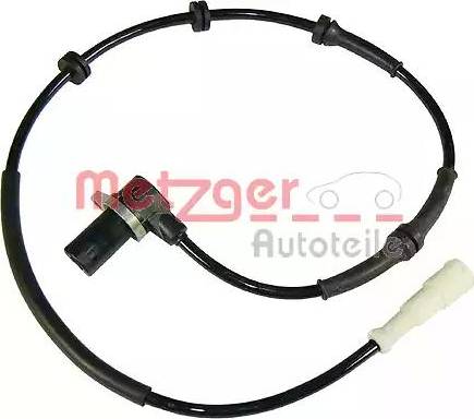 Metzger 0900385 - Датчик ABS, частота обертання колеса autocars.com.ua