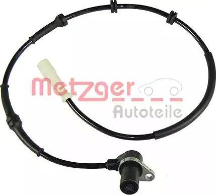 Metzger 0900386 - Датчик ABS, частота вращения колеса autodnr.net