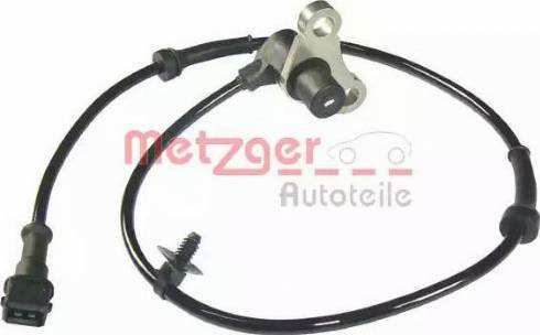 Metzger 0900392 - Датчик ABS, частота вращения колеса autodnr.net