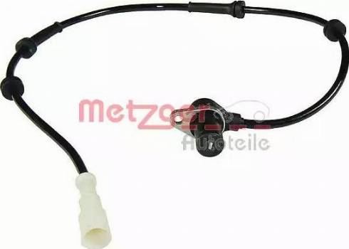 Metzger 0900395 - Датчик ABS, частота обертання колеса autocars.com.ua