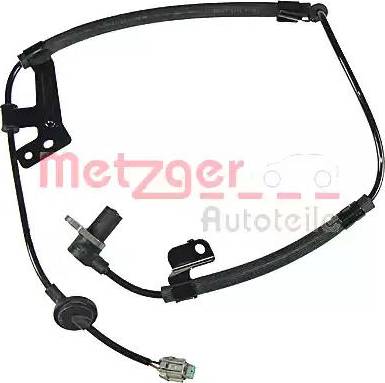 Metzger 0900404 - Датчик ABS, частота обертання колеса autocars.com.ua