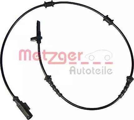 Metzger 0900415 - Датчик ABS, частота обертання колеса autocars.com.ua